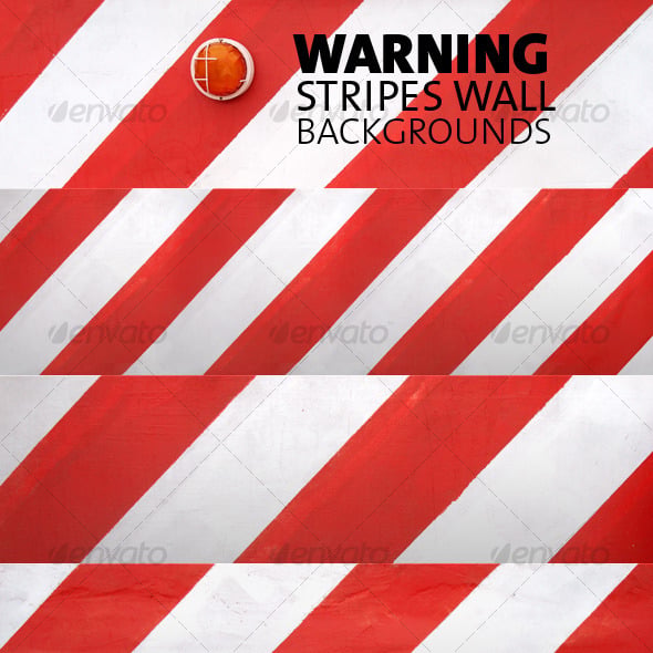  Warning Stripes Wall  Backgrounds Pack