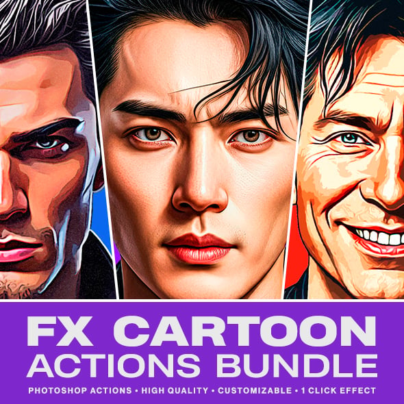 FX Cartoon Actions Bundle