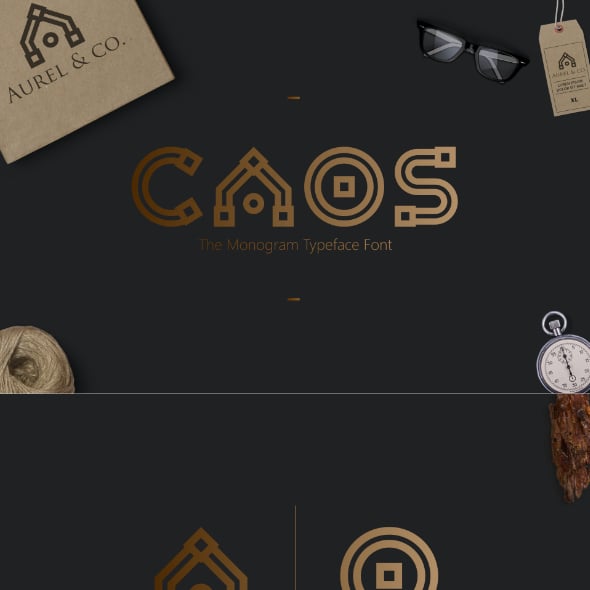CAOS | The Logo Typeface