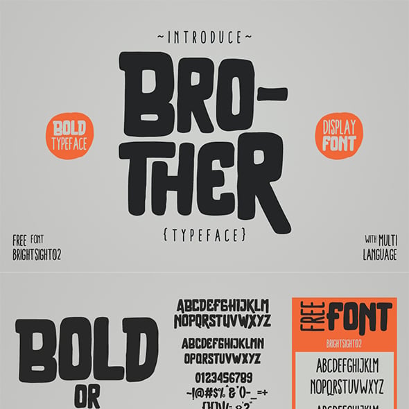 Brother Typeface