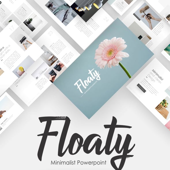 Floaty- Minimalist Presentation Template
