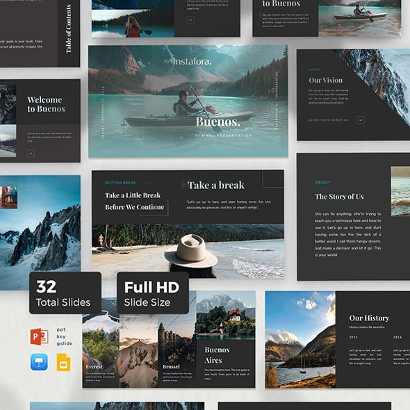 Buenos Powerpoint Template