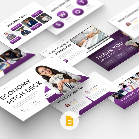 Economy Pitch Deck Google Slides