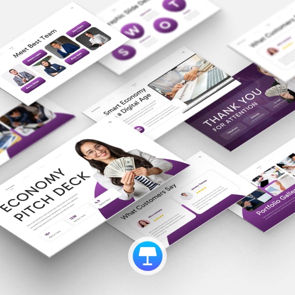 Economy Pitch Deck Keynote
