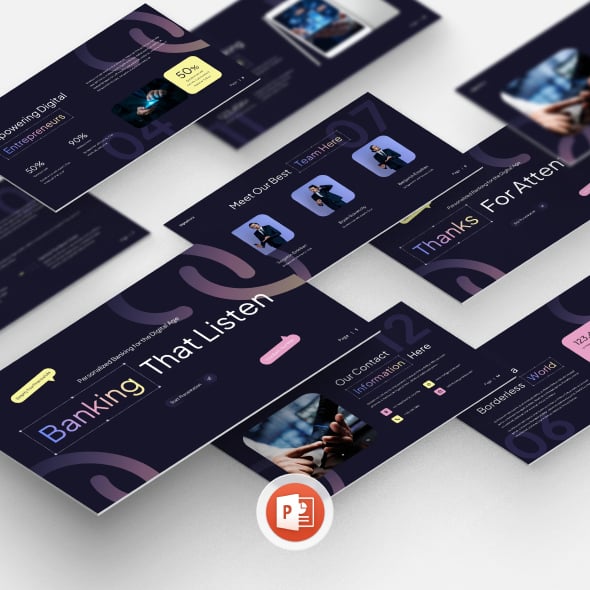 Digital Bank PowerPoint Presentation
