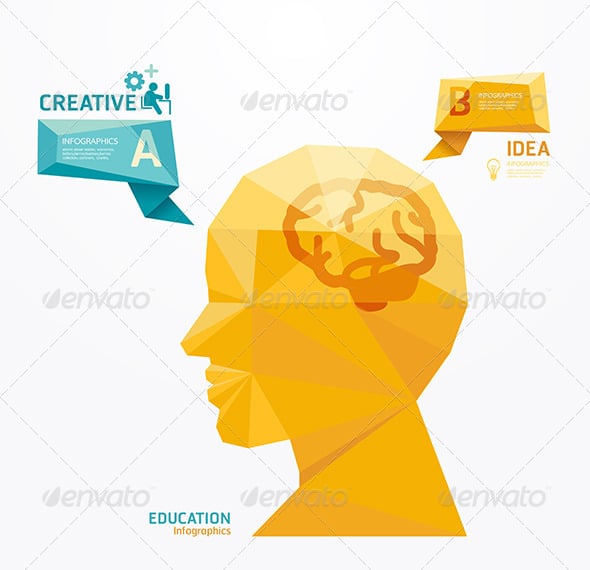 Geometric Modern Design Head Style