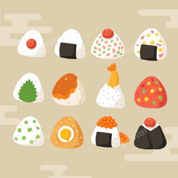 icon japan Rice Ball