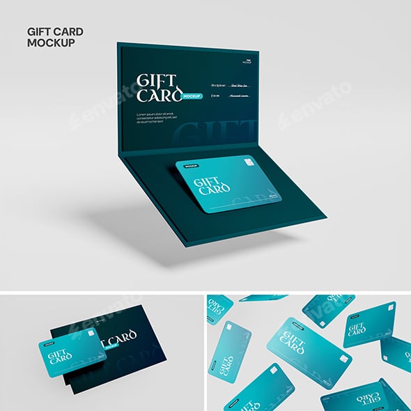 Gift Card Mockup