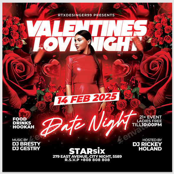 Valentines Day Flyer