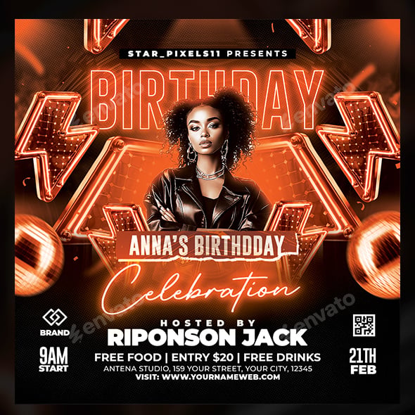 Birthday Flyer