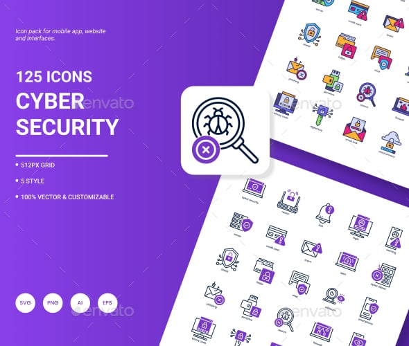 Cyber Security Icon Pack