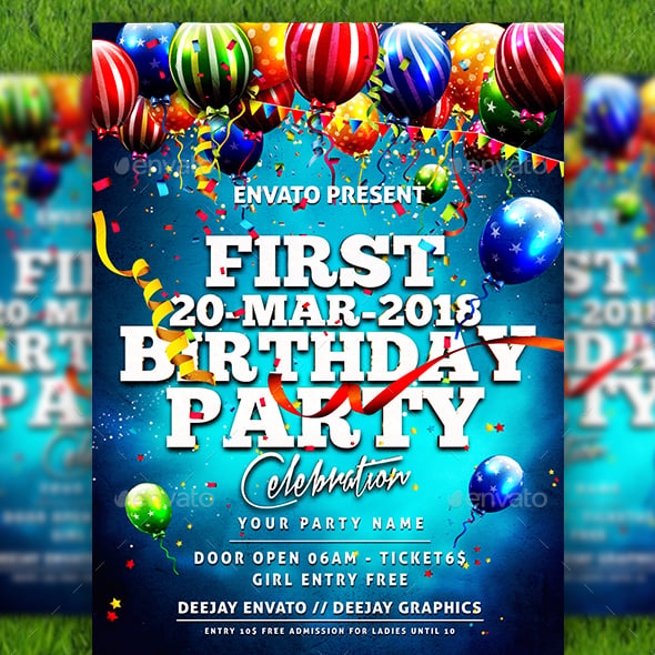Birthday Flyer