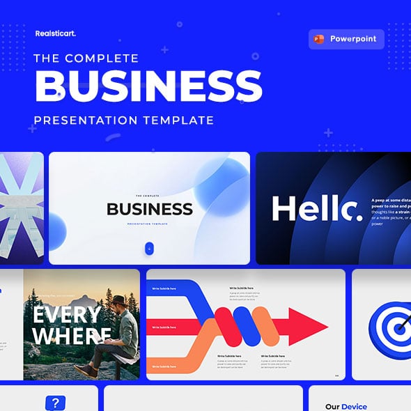Business PowerPoint Presentation Template