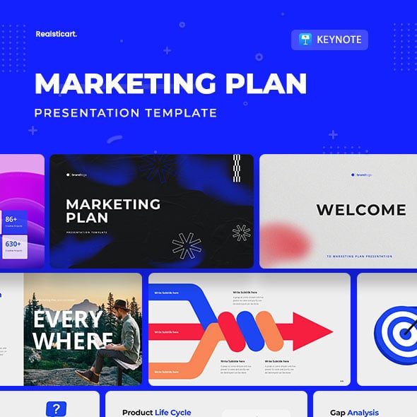 Marketing Plan Keynote Template