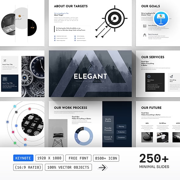 Minimal & Modern Keynote Presentation Template