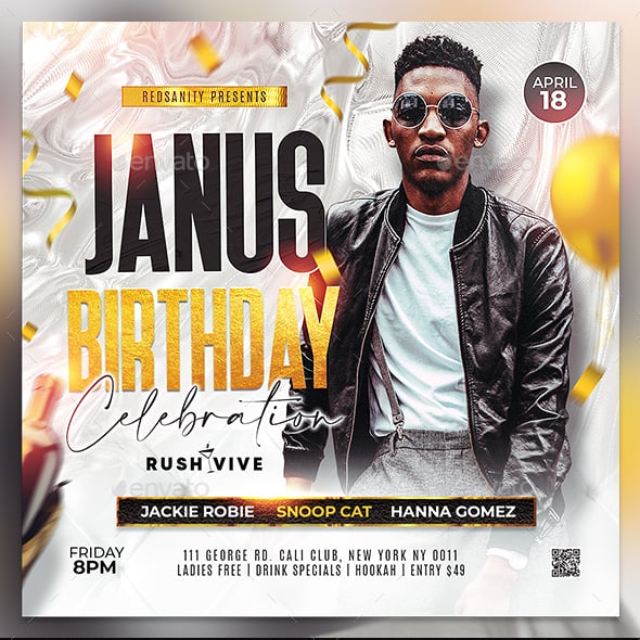 Birthday Flyer