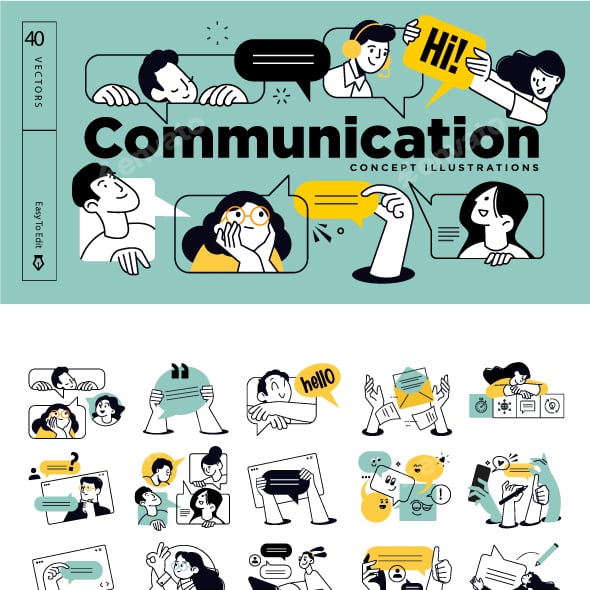 Communication Illustrations