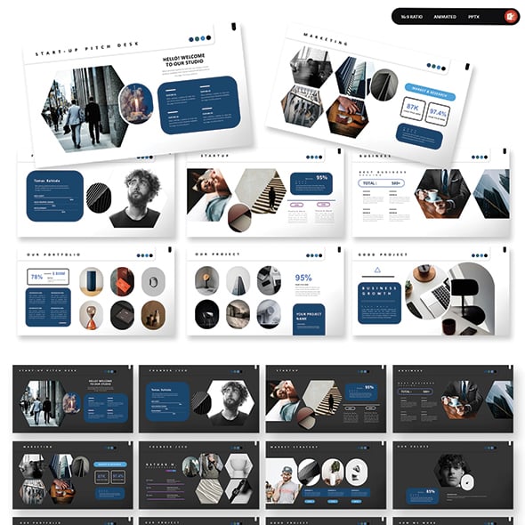 Business Powerpoint Presentation Templates