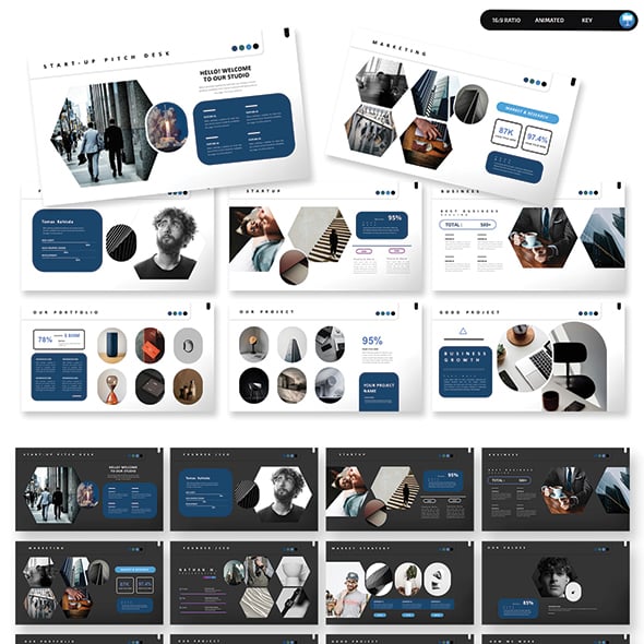 Business Keynote Presentation Templates