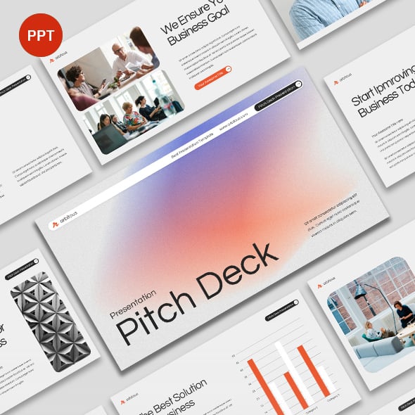 Pitch Deck Business PowerPoint Template