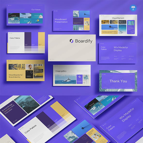 Boadify - Moodboard Keynote Presentation Template