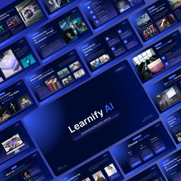 Learnify – Education Technology AI Keynote Template