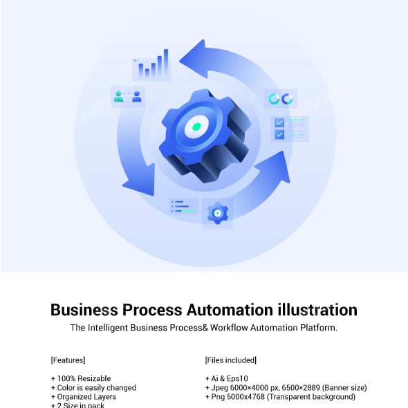 Business Process Automation illustration