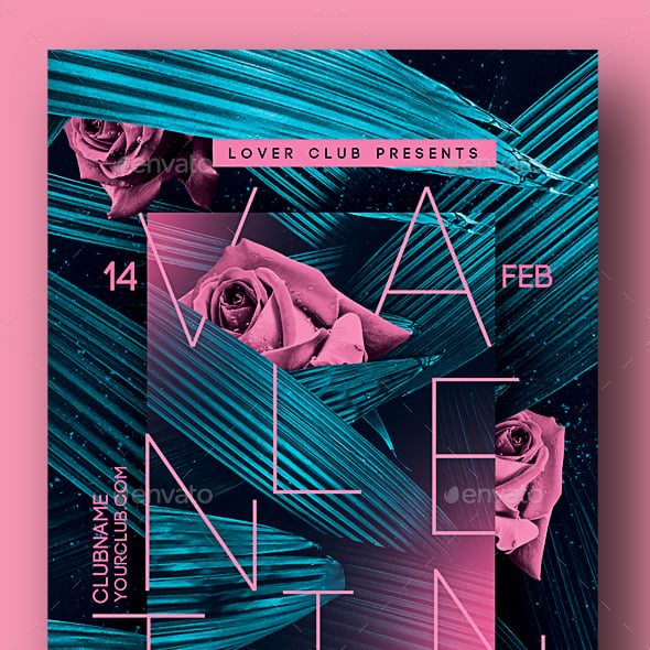 Valentine Flyer Template