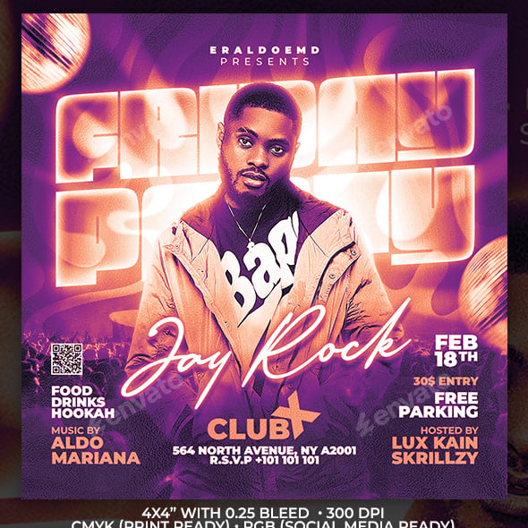 Dj Party Flyer