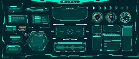 Futuristic Ui Elements