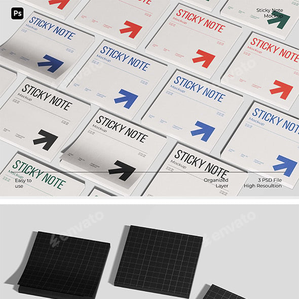 Sticky Note Mockup