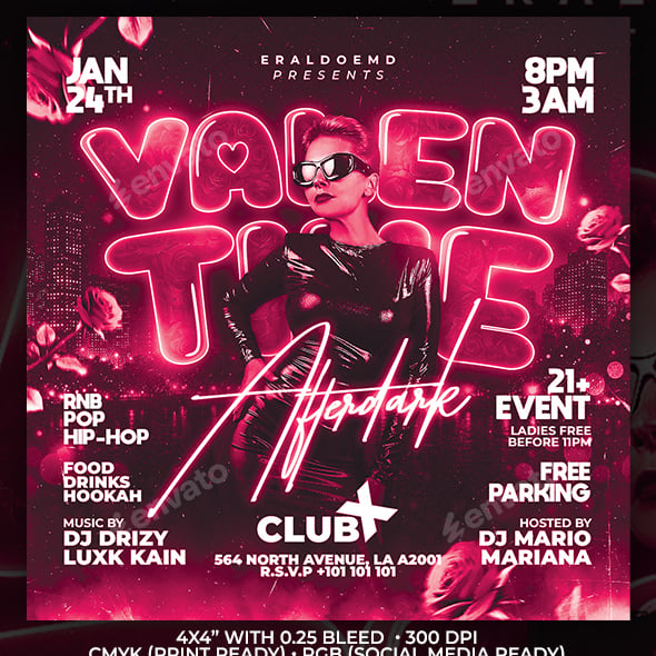 Valentine Flyer Template