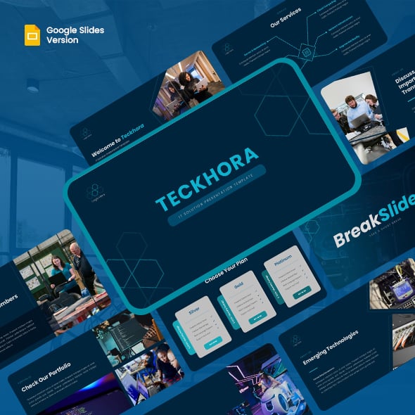 Teckhora - IT Solution Google Slides Template