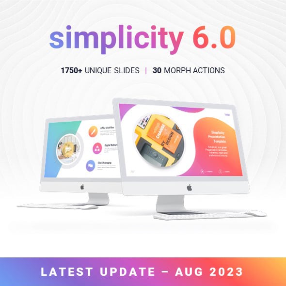 Simplicity 2025 – Premium PowerPoint Presentation Template