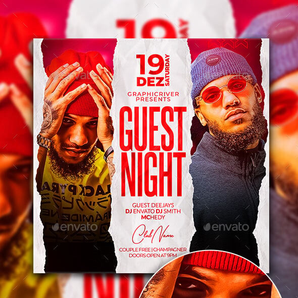 Guest Night Flyer